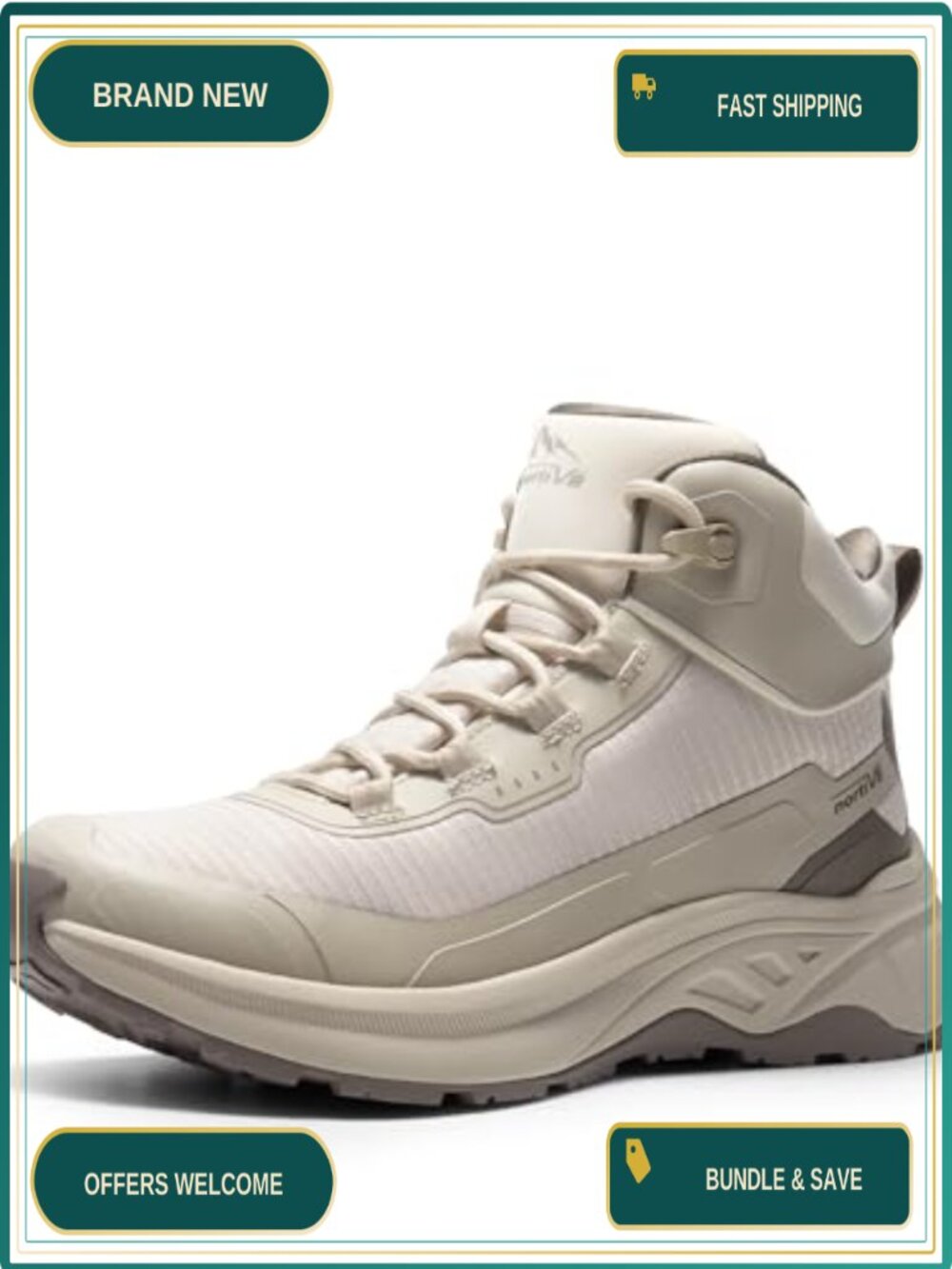NORTIV8 Lightweight Waterproof Women's Ankle Hiking Boots Lace Up